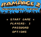 Rampage 2 - Universal Tour (USA, Europe)